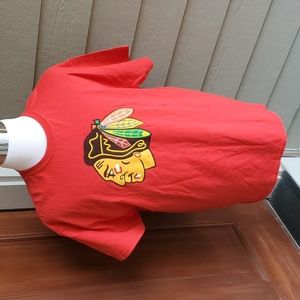 CHICAGO BLACKHAWKS MEN'S T-SHIRT HOCKEY RED TEE SHIRT XL Sports